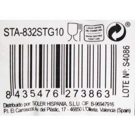 Santa Clara Vaso Alto Sonella 430 cc Verde (36 Unidades)