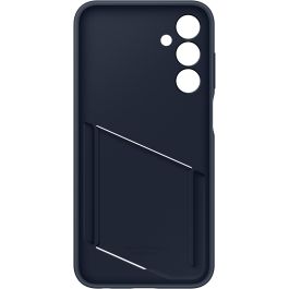 Samsung EF-OA256TBEGWW Funda con Ranura para Tarjetas para Galaxy A25 5G, Carcasa Protectora Anti-rayones, Azul Negro