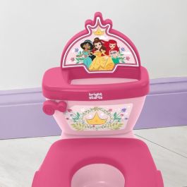 DISNEY BABY BRI17555 - Mini Inodoro Princesas con Reductor de Asiento 2 en 1 MySize, Orinal Extraíble Fácil de Limpiar