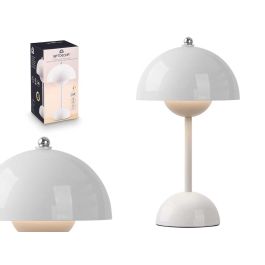 Giftdecor Lámpara Seta Bola Blanca 1.5W, Luz 3 colores (Amarillo, Blanco, Cálido), Batería Litio 1200mAh, 16x30x16 cm (4 Unidades) Precio: 50.49999977. SKU: B1CXL9D7CP