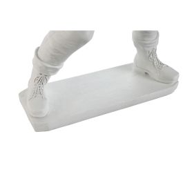Figura Urban DKD Home Decor Blanco Dorado 24 x 66 x 41 cm Figura Urban DKD Home Decor Blanco Dorado 24 x 66 x 41 cm