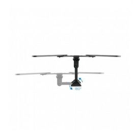 Tooq Soporte de Pared Giratorio para TV Monitor 23 a 55 Pulgadas LP2255TN-B Negro