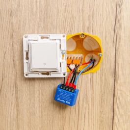 Shelly 1 Mini Gen. 3 Relé Inteligente WiFi Bluetooth 8A 1 Canal Para Empotrar