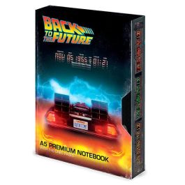 PYRAMID Cuaderno A5 Premium Regreso al Futuro Back to the Future 14.8x21x2cm