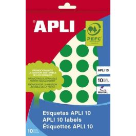 Apli Etiquetas Adhesivas Circulares Ø19 mm, Verde, 320 Unidades, Escritura Manual Precio: 1.49999949. SKU: B1ERVHQ8X4