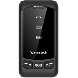 Sunstech CELT25BK Teléfono Móvil para Personas Mayores Negro