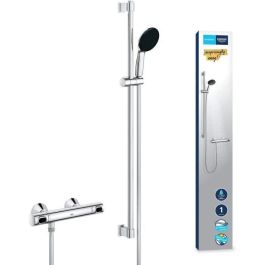 GROHE Conjunto de ducha 34805001 - Mezclador termostático 1 chorro Gris Precio: 174.49999996. SKU: B182XL33CW