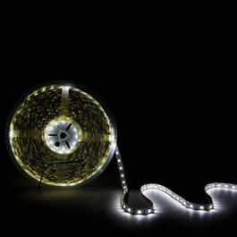 Tira de 60 LEDs/M 14.4W 20.400Lm CRI85 6000ºK SMD5050 24VDC IP20 x20M 40.000H [CA-5050-60-14,4W-20M-CW]-Blanco Frío Precio: 40.88999948. SKU: B13APTVLE5