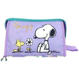 CYP BRANDS Neceser Snoopy de Gran Capacidad, 25x16.5x14cm, con Interior Forrado y Compartimentos, Cierre Cremallera Precio: 12.68999963. SKU: B1HZB76LCB