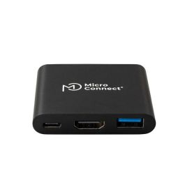 MicroConnect Hub Premium Adaptador Multiport USB-C HDMI USB3.0 Tipo A USB3.2CC10OP