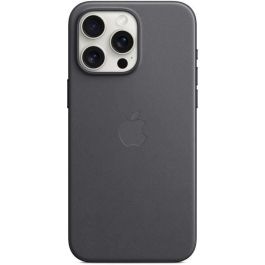 Funda APPLE FineWoven para iPhone 15 Pro Max con MagSafe - Negro Funda APPLE FineWoven para iPhone 15 Pro Max con MagSafe - Negro