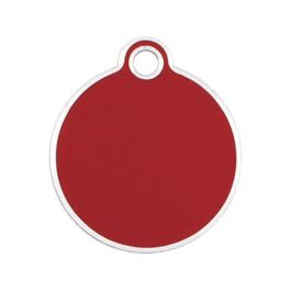 Placa identificativa para collar Imarc Circle Rojo Precio: 6.95000042. SKU: B1BBH6VRLL