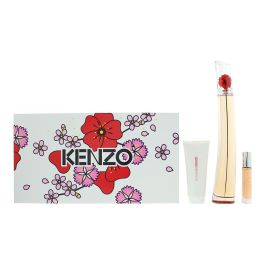 Set Kenzo: Flower L'absolue, Eau De Parfum, For Women, 100 ml + Flower L'absolue, Eau De Parfum, For Women, 10 ml + Flower L'absolue, Hydrating, Body Lotion, 75 ml Precio: 89.95000003. SKU: B1E3FP8KTE