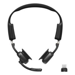 Shokz Openmeet Auriculares Bluetooth Conducción Ósea USB-C Dongle para Oficina y Llamadas Negro Precio: 290.50000045. SKU: B18726CPWA