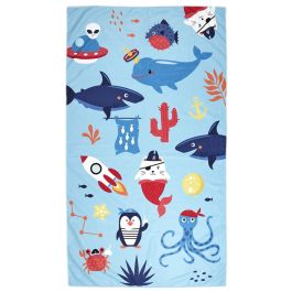 Jet Lag Toalla Infantil 120x60 cm con Dibujos de Fantasía Surtidos