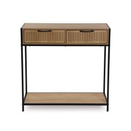 Mesa de entrada Nashville Versa 30x80 cm - Madera MDF y Metal Mesa de entrada Nashville Versa 30x80 cm - Madera MDF y Metal
