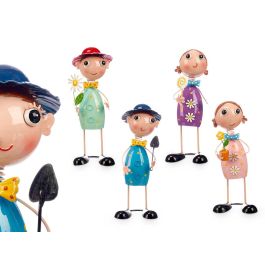 Figuras de forja Chico Chica Ibergarden 11x29x10 cm, colores surtidos (12 Unidades) Precio: 60.5. SKU: B1JWKR9WGS