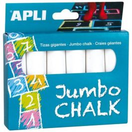 Tizas Apli Jumbo Blancas Caja De 6 Precio: 1.698114. SKU: B1EQ6YYGB9