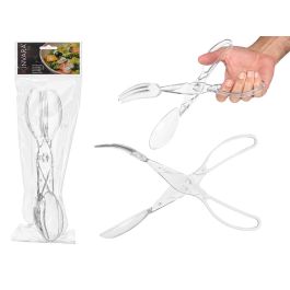 Pinza para servir transparente Kinvara 28.5x6.5x6.5 cm plástico PS (36 Unidades) Precio: 32.49999984. SKU: B13LVMF62M