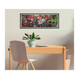 Clementoni Puzzle Panorama Marvel 1000pzs 98x33cm