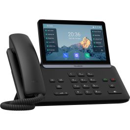 Yealink SIP-T88W Teléfono IP VoIP Negro con Pantalla Táctil y PoE