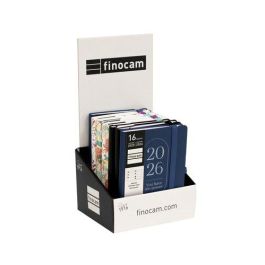 Agenda Anual (2025-26) Finocam Catalan 16 Meses Capri Cosida Tapa Extradura S/V Apais. F4 118X168 Con Goma Assortiment Expositor De 9 Precio: 101.89000052. SKU: B15T3FCFGS