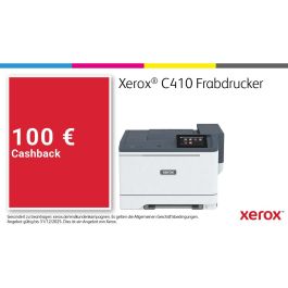 Xerox C410 Impresora láser color A4 40 ppm dúplex LAN USB. Velocidad 40ppm. Impresión a doble cara. Ideal oficina.