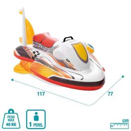 Figura hinchable moto wave rider 117x77 cm (+ 3 años) Figura hinchable moto wave rider 117x77 cm (+ 3 años)