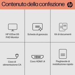 Monitor HP V22ve G5 Full HD 21,45" Monitor HP V22ve G5 Full HD 21,45"