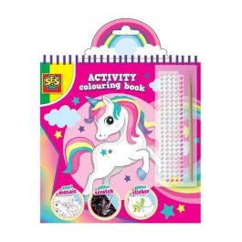 Libro de actividades para colorear de lentejuelas de 3 en 1 Precio: 26.49999946. SKU: B14TBHKZJV