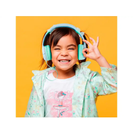 Mr Wonderful Auriculares Niños Friday Feeling Seguridad 85 DB Conector Jack 3.5mm Estéreo Compatible Móviles Tablets Consolas