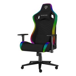 GENESIS NFG-2247 Silla Gaming Trit 660 RGB, Iluminación RGB, Tejido Transpirable Negro, Cojines Lumbares/Cervicales, 2D Reposabrazos, hasta 150kg GENESIS NFG-2247 Silla Gaming Trit 660 RGB, Iluminación RGB, Tejido Transpirable Negro, Cojines Lumbares/Cervicales, 2D Reposabrazos, hasta 150kg