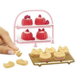 MGA Bola sorpresa Miniverse Make It Mini Foods Comida desde cero Crea tus miniaturas de tartas y pasteles desde cero 9 cm Modelos surtidos