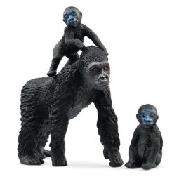 Schleich - Familia de Gorillas de Plains - 42601 - Rango: Vida salvaje Schleich - Familia de Gorillas de Plains - 42601 - Rango: Vida salvaje