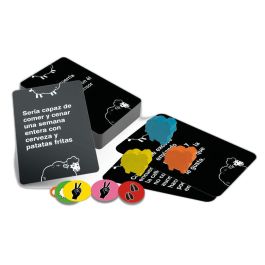 Clementoni Juego Black Sheep Español - Juego de Mesa Irreverente para Descubrir Amigos