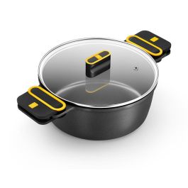 Bra Cacerola Alta Daily Pro Ø24 cm, Aluminio Fundido Antiadherente Tricapa con Tapa de Cristal, Asas de Silicona, Apta para Todas las Fuentes de Calor y Horno Precio: 39.49999988. SKU: B1FBE99HB2