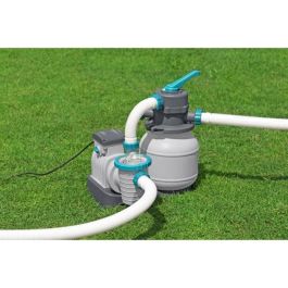 Bomba de filtración de arena para piscinas de hasta 42 m³ - Bestway - 6.056 L/h - Con prefiltro Bomba de filtración de arena para piscinas de hasta 42 m³ - Bestway - 6.056 L/h - Con prefiltro