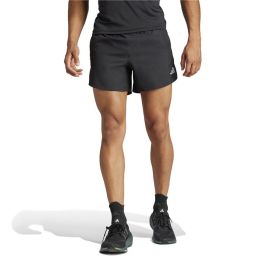 Pantalones Cortos Deportivos para Hombre Adidas Run It Short Negro L