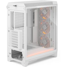 Fractal Design FRA7340172707202 Caja PC Meshify 3 Ambience Pro RGB E-ATX 3 ventiladores USB Tipo C 20 Gbps Blanco