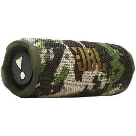 JBL JBLFLIP7SQUAD Altavoz Portátil Bluetooth Flip 7 Sonido Pro, AI Sound Boost, 35W, 16h Autonomía, IP68 Resistente Agua/Polvo, Camuflaje