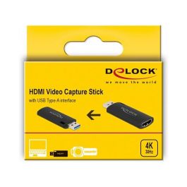 DeLOCK Stick de Captura de Video HDMI USB Tipo-A MS2109, 4K UHD 3840x2160 Pixeles, Plug and Play, USB 2.0