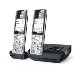 Gigaset COMFORT 500A duo - Teléfono Inalámbrico Digital con Contestador Automático