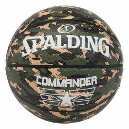 Balón de Baloncesto Spalding Commander Camo Verde Oliva 7 Sintético (Talla 7) Precio: 26.49999946. SKU: S6488657