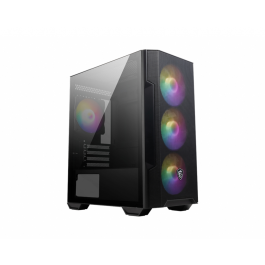 Msi Mag Forge M100R Carcasa de Ordenador Midi Tower Negro, Transparente Precio: 61.49999966. SKU: S5621449