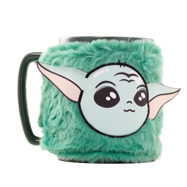 Pyramid Taza de cerámica con funda de peluche Grogu (The Child) Mandalorian Star Wars 440ml