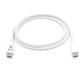 EQUIP 128362 Cable USB-C a USB-C 3.2 Gen 1 Macho/Macho 2 metros Blanco 60W PD