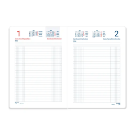 Liderpapel Dietario 2026 Cuarto Dia Pagina 150x215 mm Negro Papel 70 gr FSC