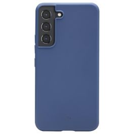 Dbramante1928 Funda para Samsung Galaxy S22 - Carcasa Trasera de Plástico Reciclado - Azul Pacífico - Alemán