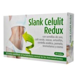 Slank Celulit Redux Anticelulítico 20 Viales Precio: 25.5899996. SKU: B1EFLRA69G