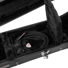 Gator Estuche Guitarra Eléctrica Flying V GW Deluxe Negro